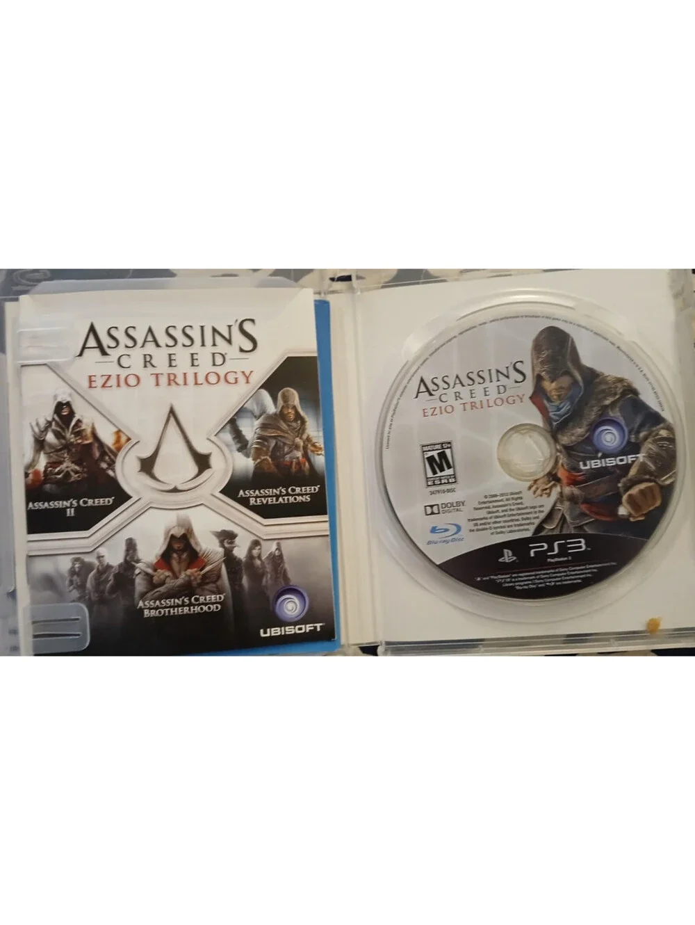 Assassin's Creed: Ezio Trilogy (Sony PlayStation 3, 2012)